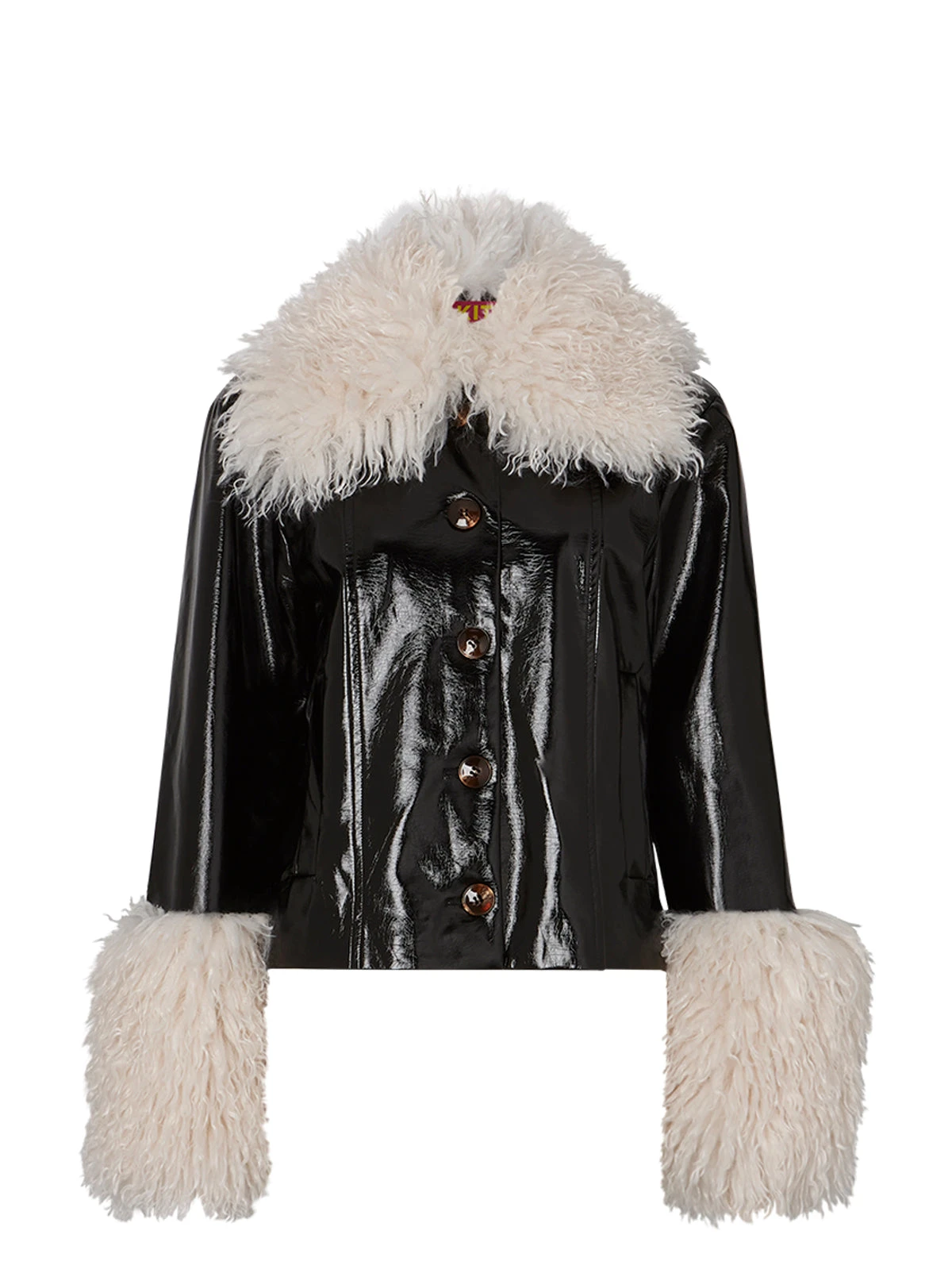 Bonnie Black Vinyl Jacket 8 Bonnie Black Vinyl Jacket - Image 8