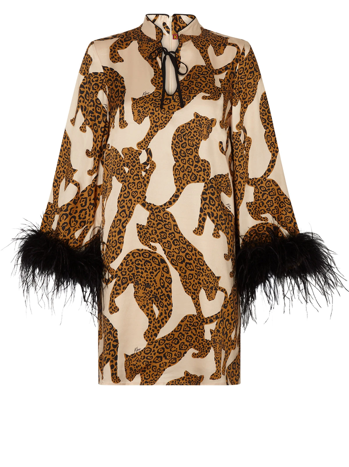 Carlotta Leopards Print Mini Dress 6 Carlotta Leopards Print Mini Dress - Image 6