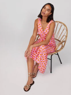 Claire Picnic Check Slip Dress -Kitri Studio claire picnic check slip dress by kitri studio 41161003860268