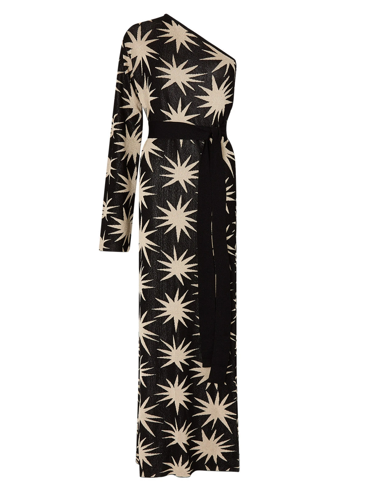 Esme Star Lurex One Shoulder Knit Dress 8 Esme Star Lurex One Shoulder Knit Dress - Image 8