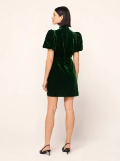 Josette Green Velvet Mini Dress 8 Josette Green Velvet Mini Dress -Kitri Studio josette green velvet mini dress by kitri studio 46356579352876