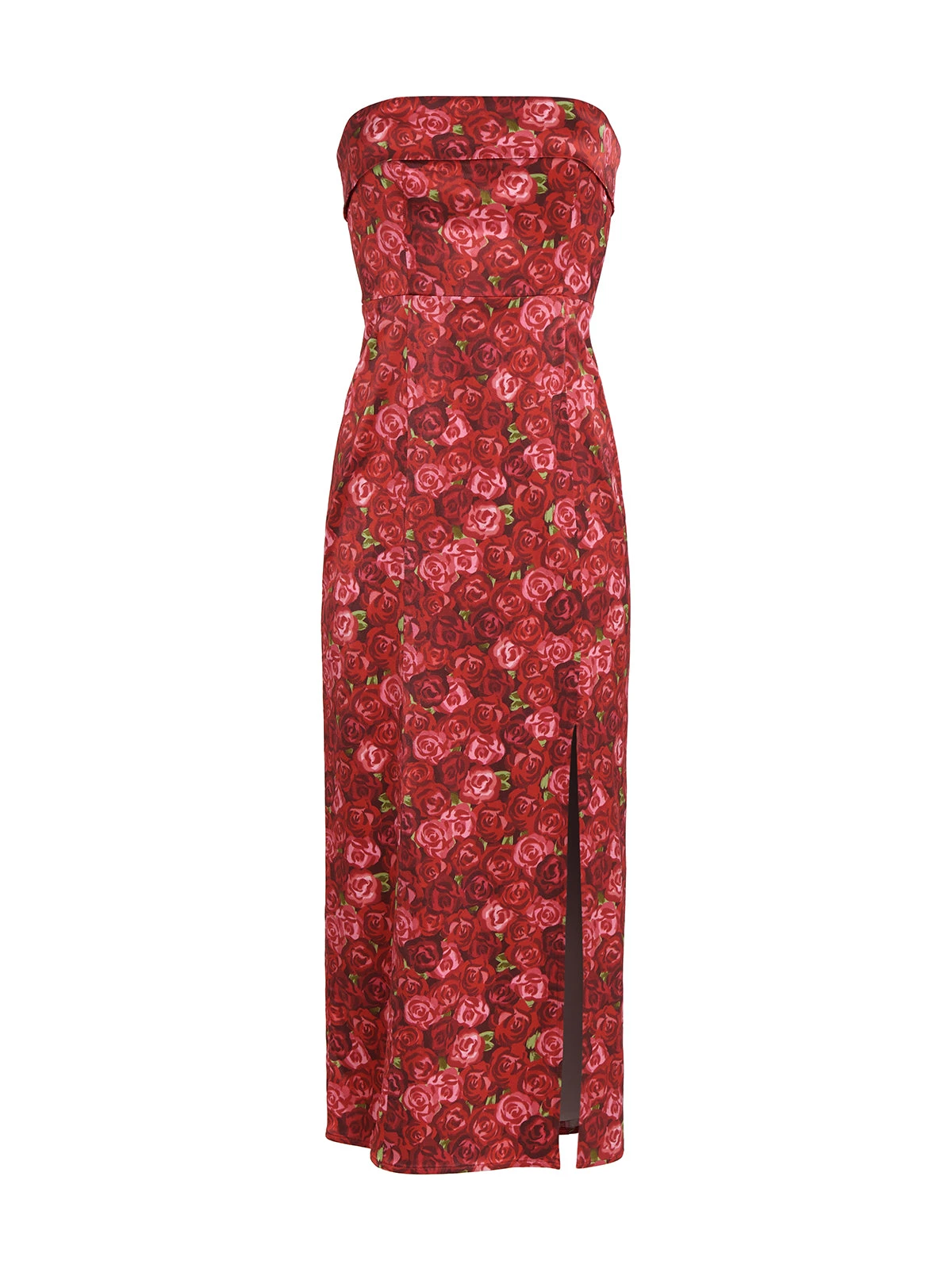 Marcelle Red Roses Print Dress 6 Marcelle Red Roses Print Dress - Image 6