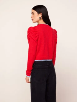 Matilda Watermelon Knit Cardigan -Kitri Studio matilda watermelon knit cardigan by kitri studio 43594894967084