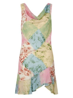 Roberta Patched Toile De Jouy Mini Dress -Kitri Studio roberta patched toile de jouy mini dress by kitri studio 44129288585516