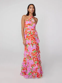 Romily Floral Print Maxi Dress 10 Romily Floral Print Maxi Dress -Kitri Studio romily floral print maxi dress by kitri studio 41160715239724