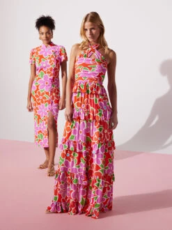 Romily Floral Print Maxi Dress 12 Romily Floral Print Maxi Dress -Kitri Studio romily floral print maxi dress by kitri studio 41236549468460