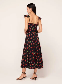 Rosemary Berry Print Midi Dress -Kitri Studio rosemary berry print midi dress by kitri studio 44129399210284